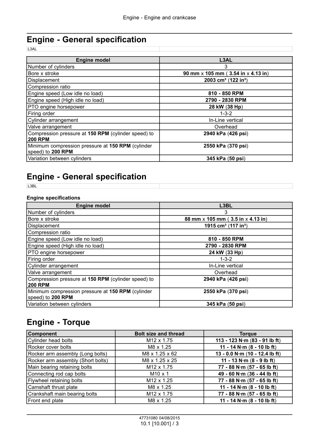 engine engine and crankcase