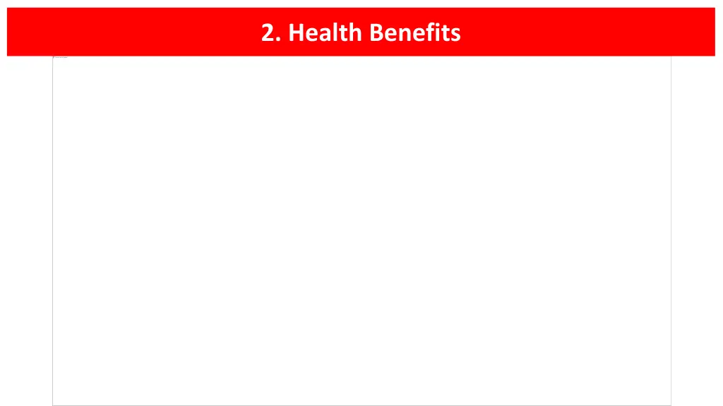 2 health benefits