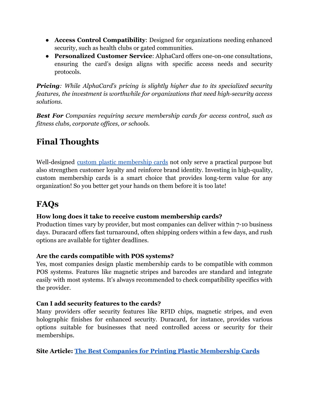 access control compatibility designed