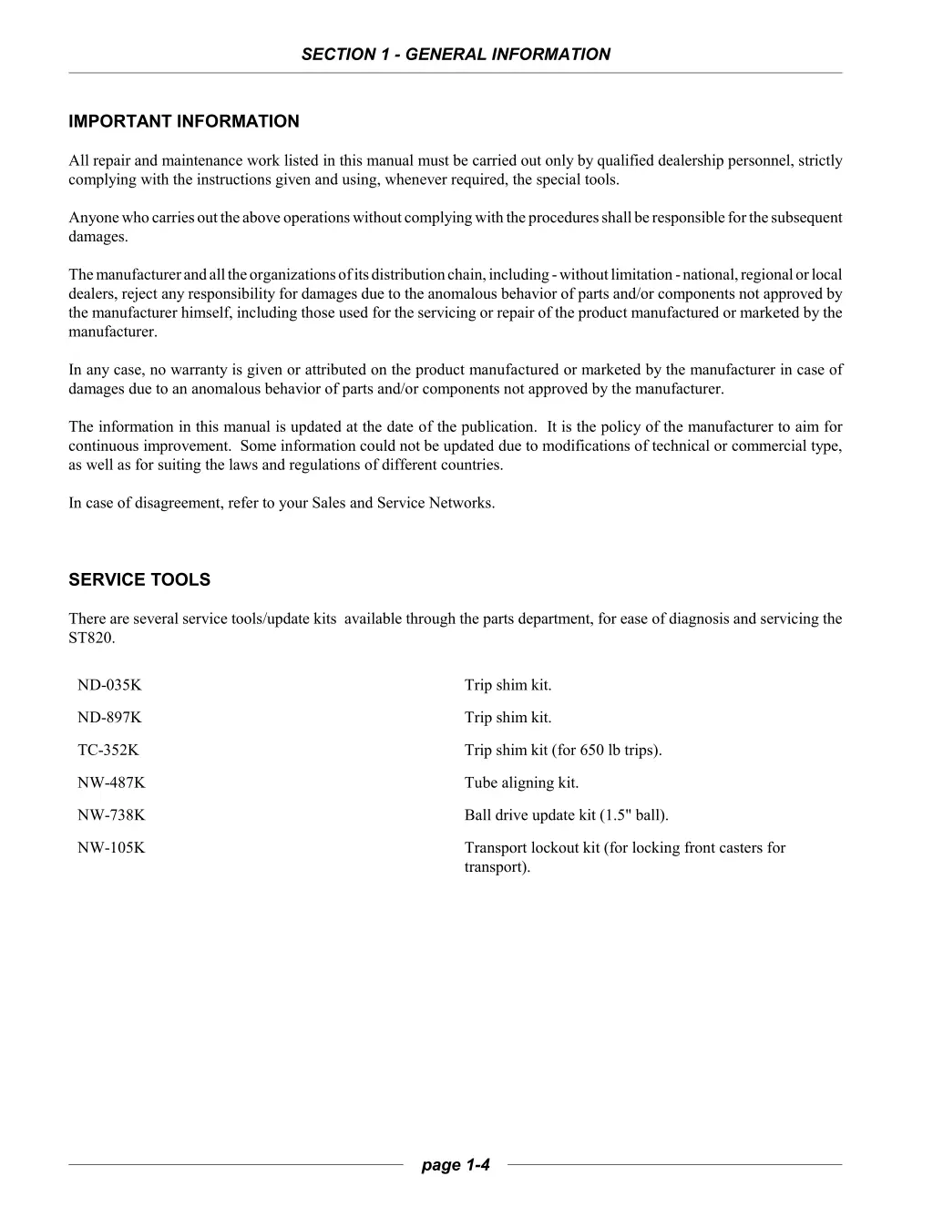 section 1 general information 2