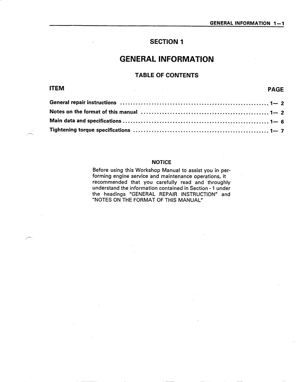 general information 1 1