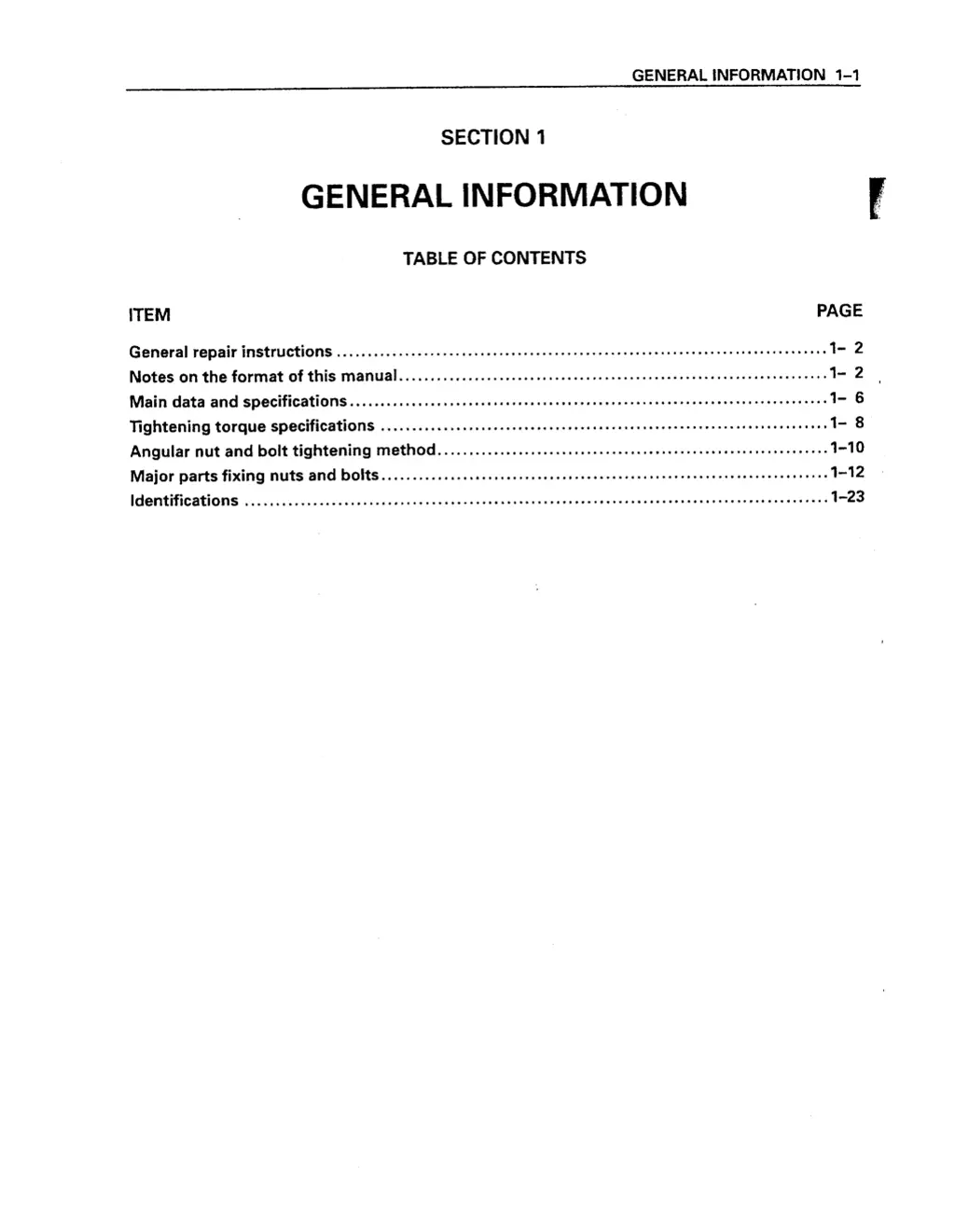 general information 1 1