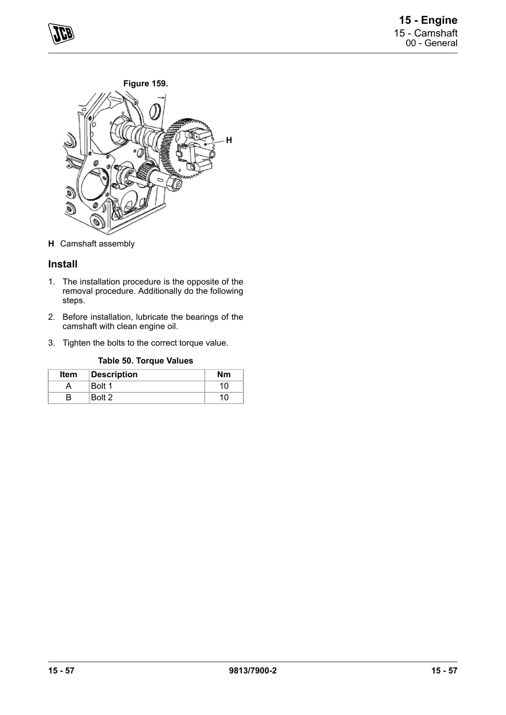 15 engine 15 camshaft 00 general 6