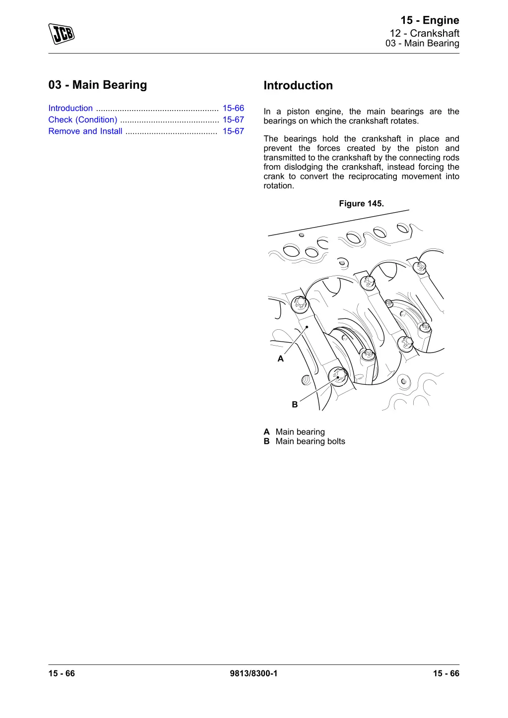 15 engine 12 crankshaft 03 main bearing