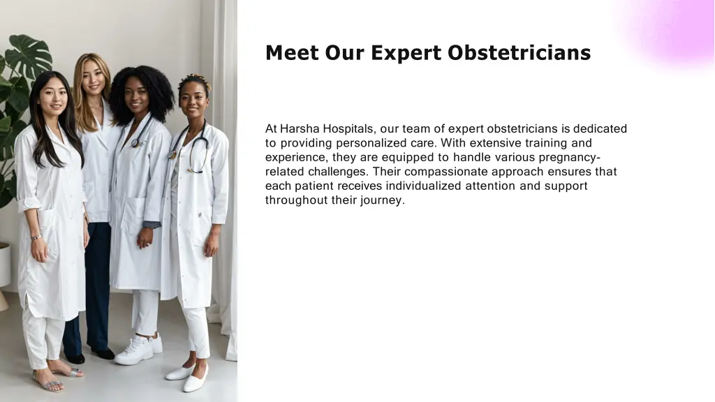 meet our expert obstetricians