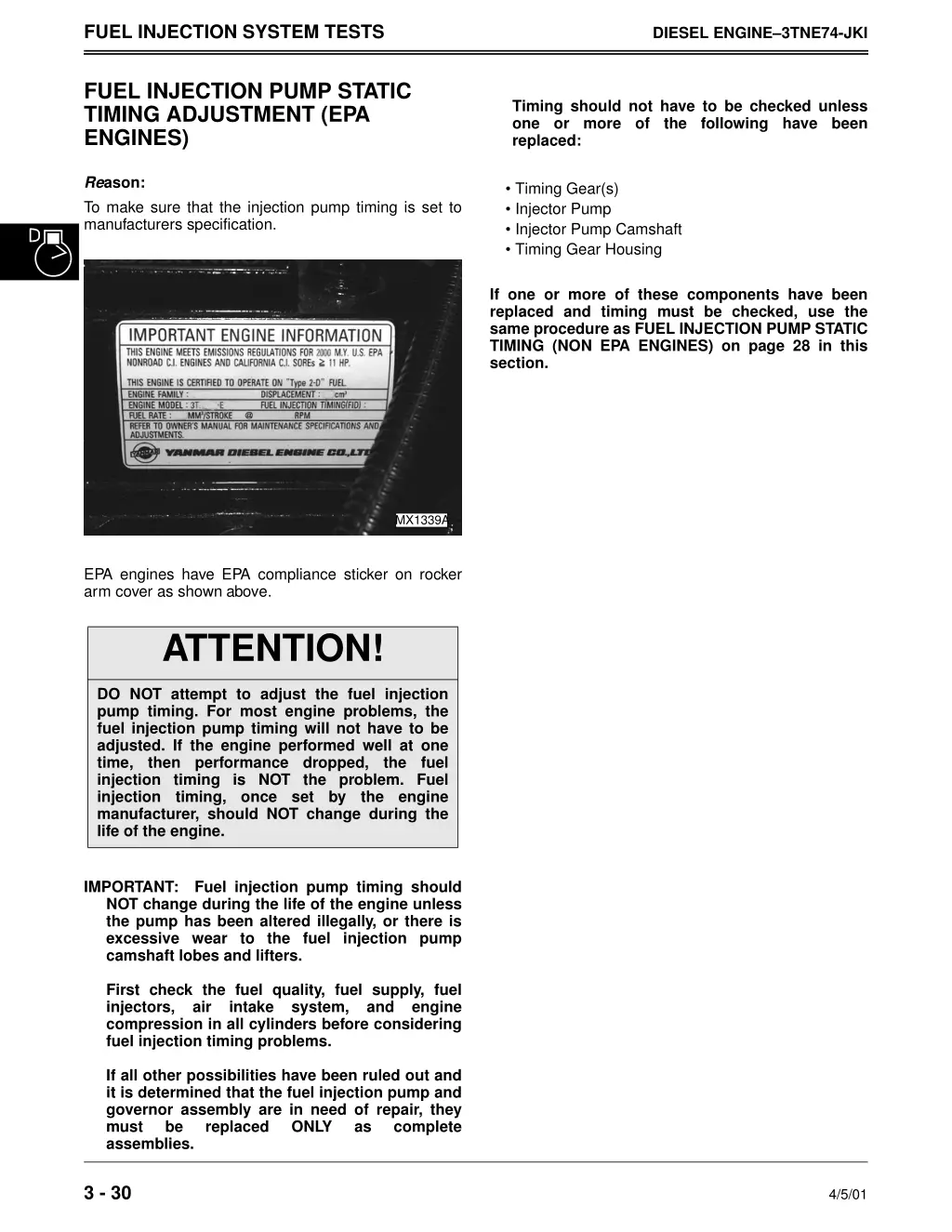 fuel injection system tests 4