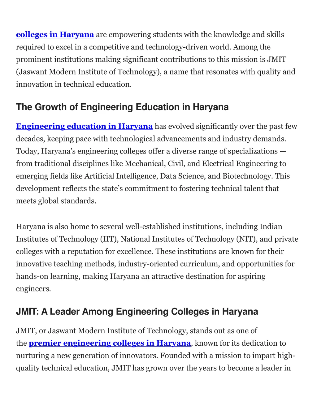 colleges in haryana are empowering students with