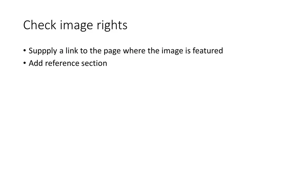 check image rights