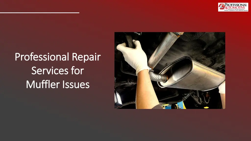 professional repair professional repair services