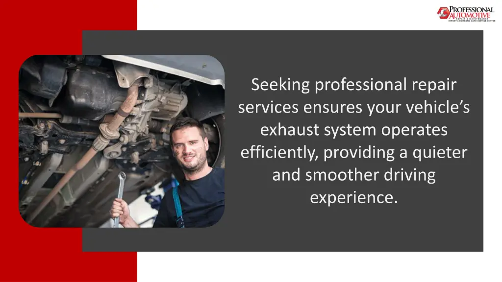 seeking professional repair services ensures your