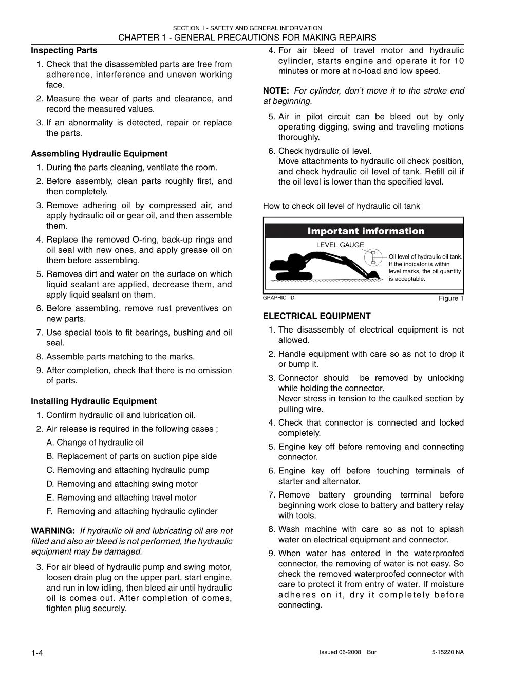 section 1 safety and general information 7