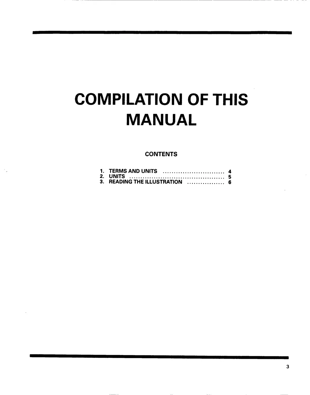 compilation of this manual