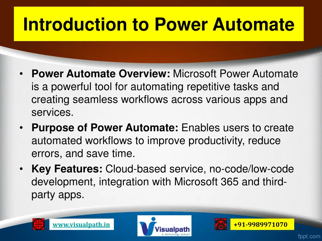 introduction to power automate