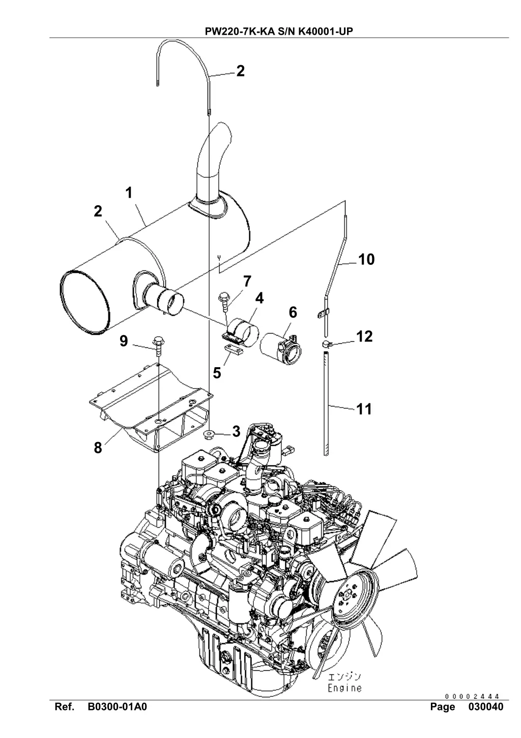 pw220 7k ka s n k40001 up 3