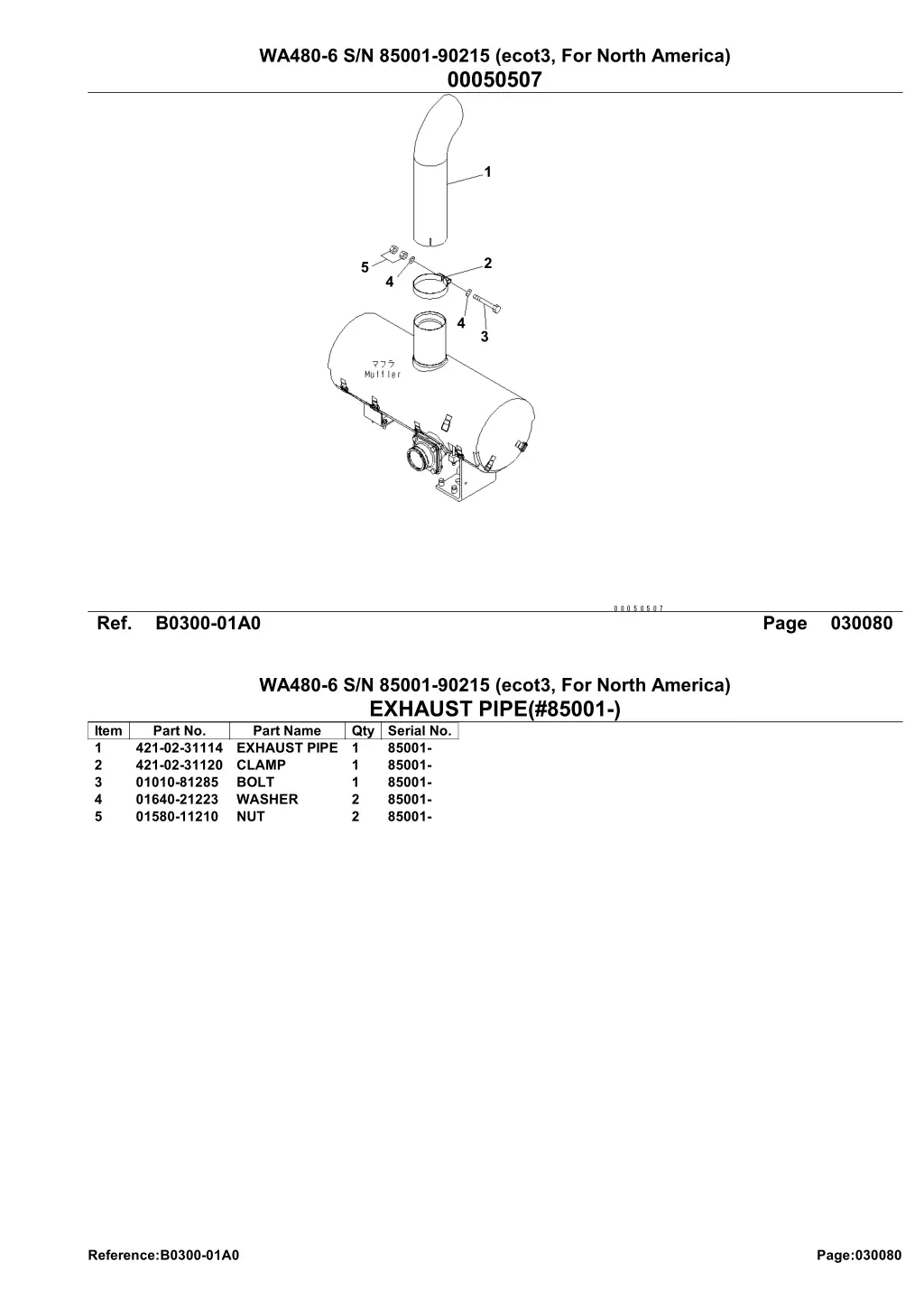 wa480 6 s n 85001 90215 ecot3 for north america 11