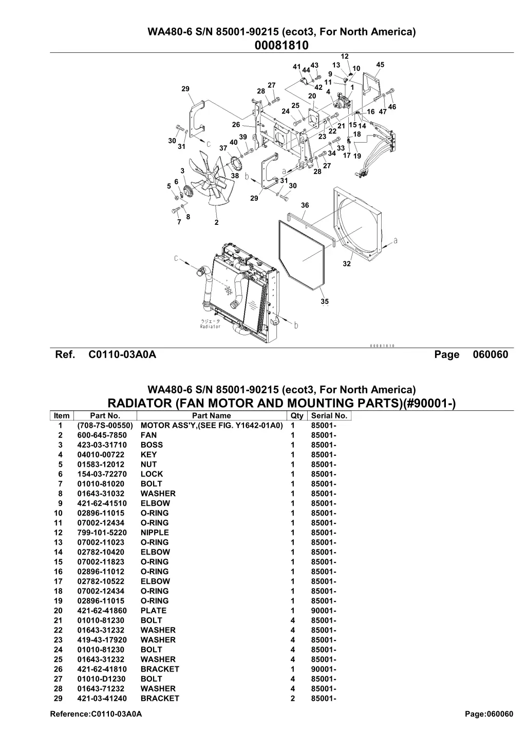 wa480 6 s n 85001 90215 ecot3 for north america 23