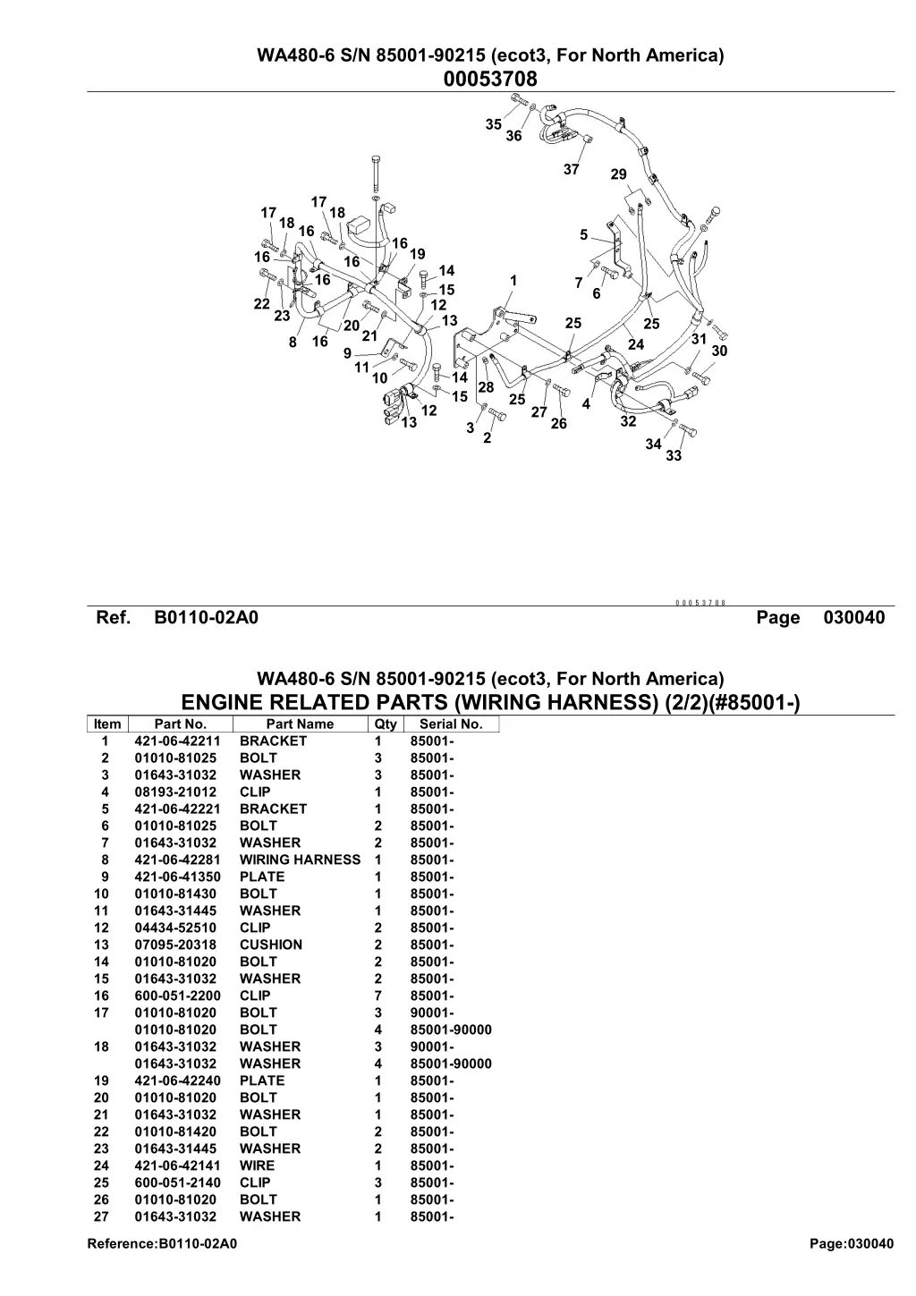 wa480 6 s n 85001 90215 ecot3 for north america 6