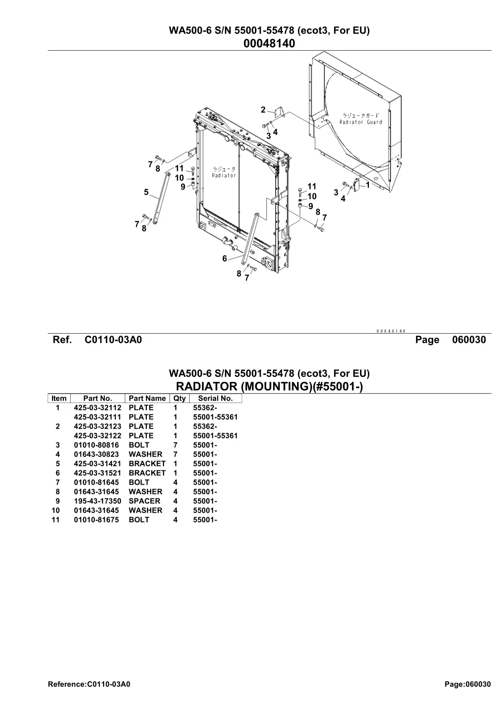 wa500 6 s n 55001 55478 ecot3 for eu 00048140