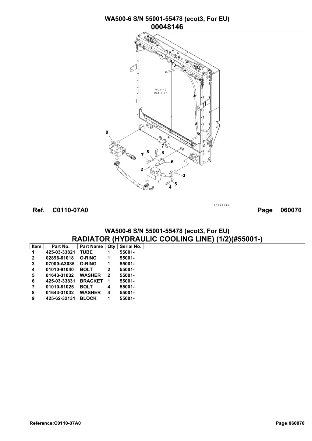 wa500 6 s n 55001 55478 ecot3 for eu 00048146