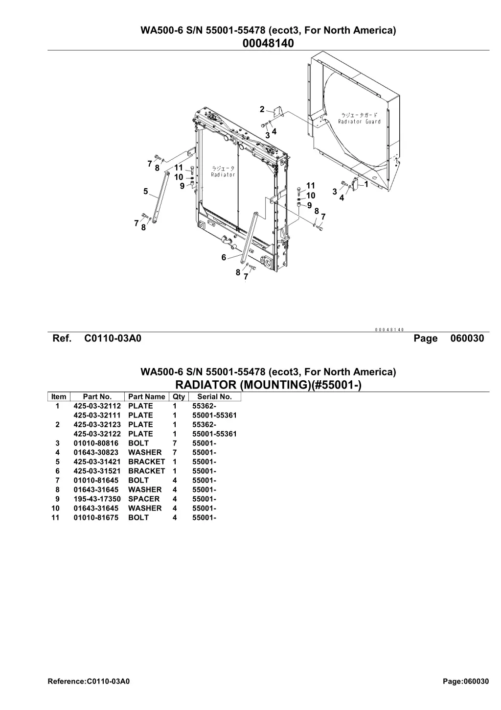 wa500 6 s n 55001 55478 ecot3 for north america 11