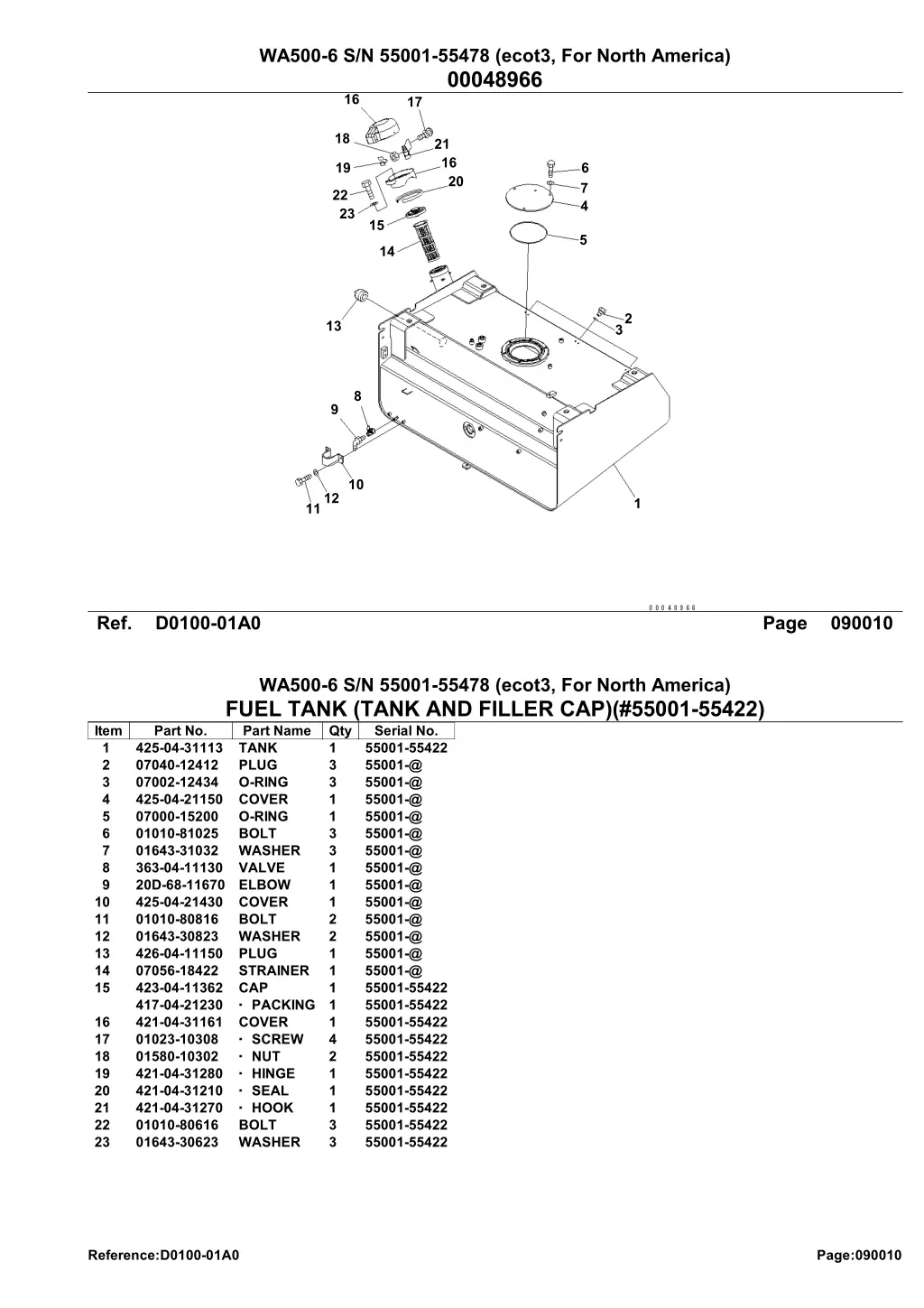 wa500 6 s n 55001 55478 ecot3 for north america 24