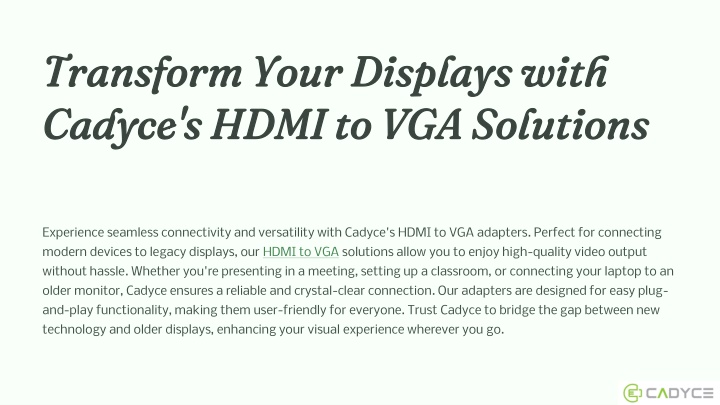 transform your displays with transform your