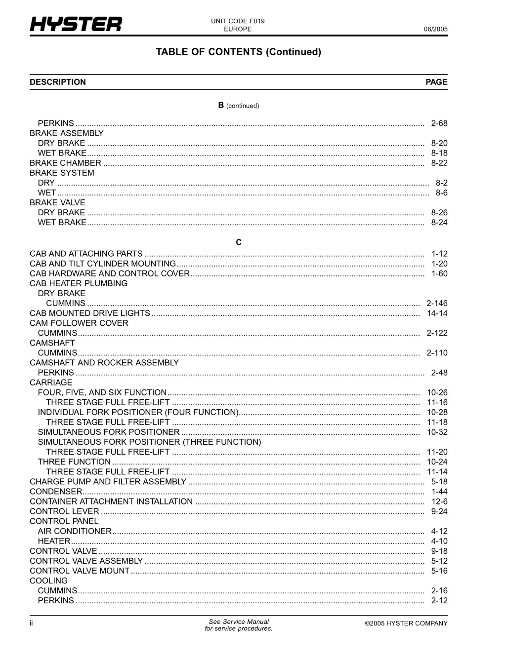 unit code f019 europe 2