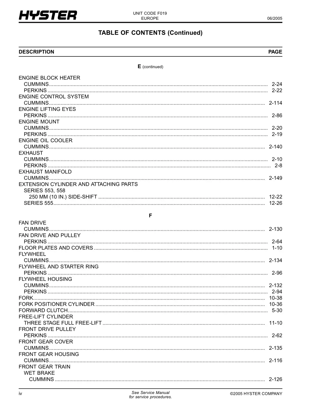 unit code f019 europe 4