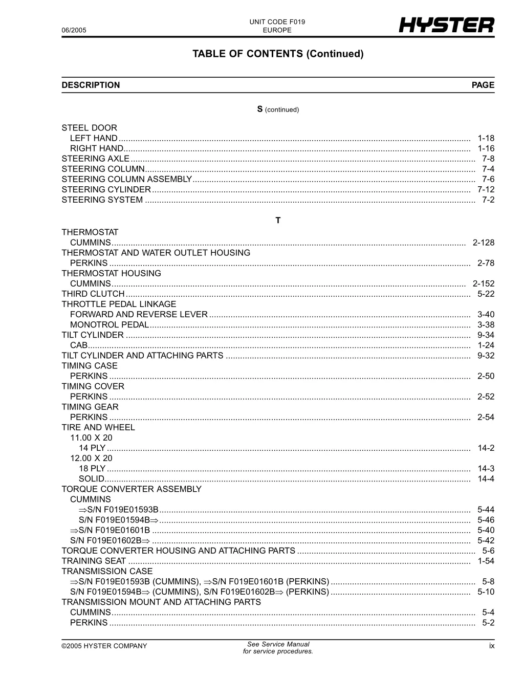 unit code f019 europe 9