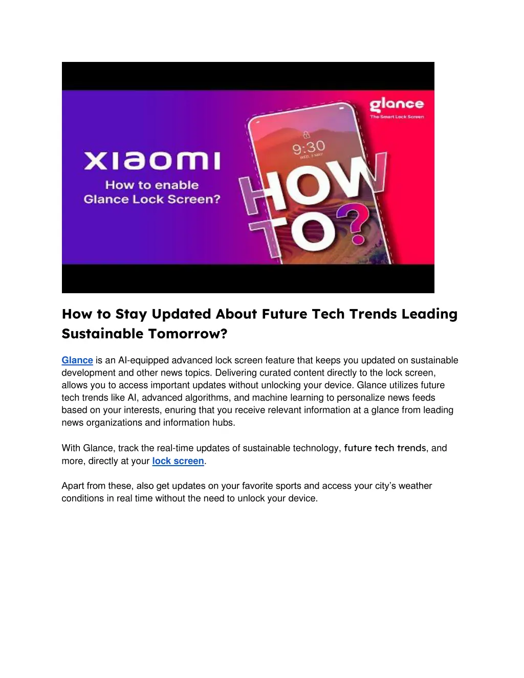 how to stay updated about future tech trends