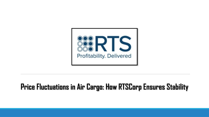 price fluctuations in air cargo how rtscorp