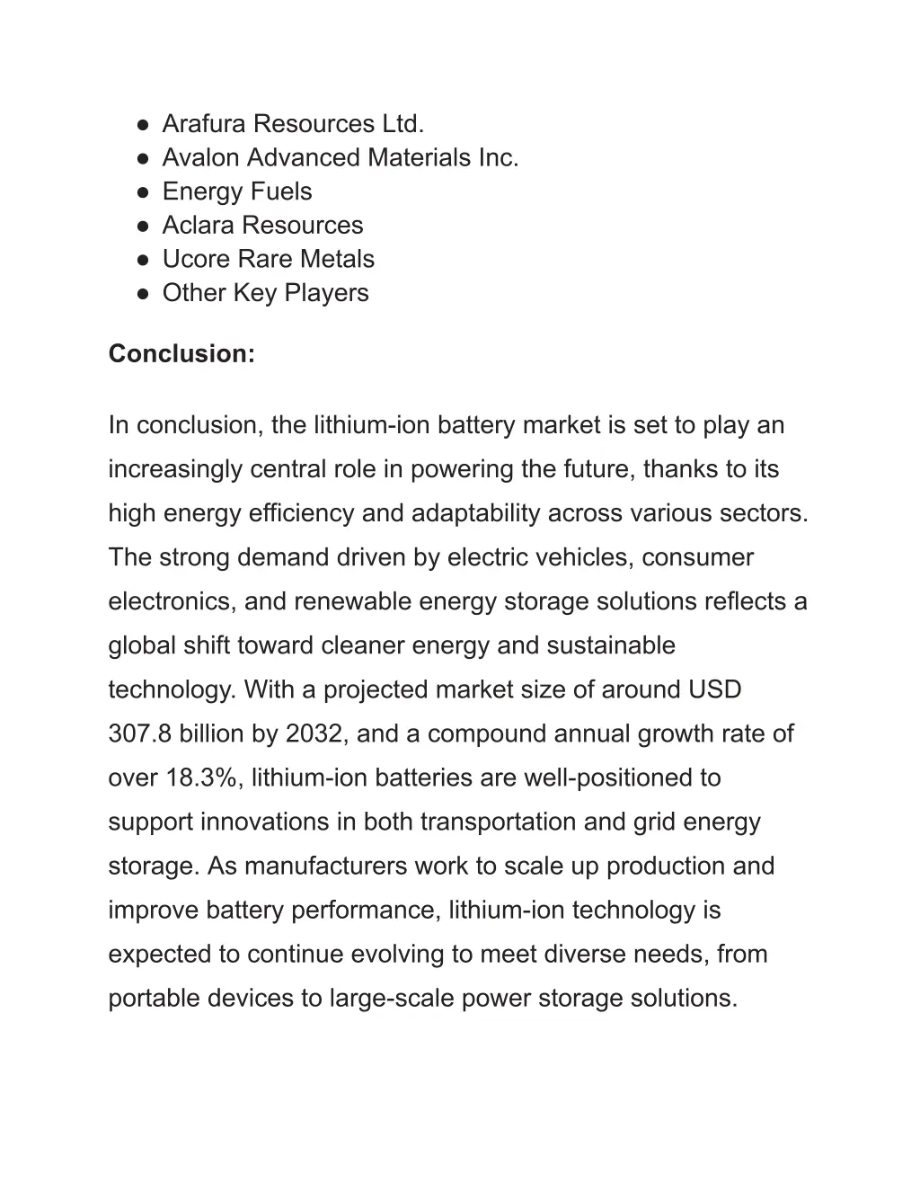 arafura resources ltd avalon advanced materials