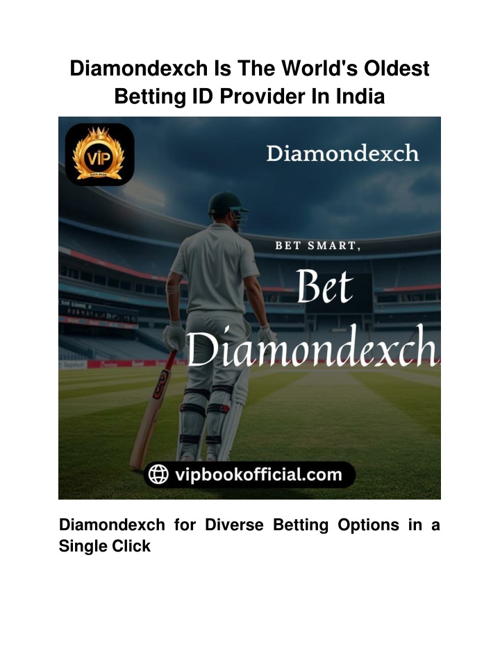 diamondexch is the world s oldest betting