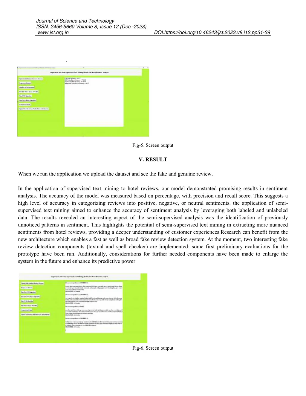 journal of science and technology issn 2456 5660 6