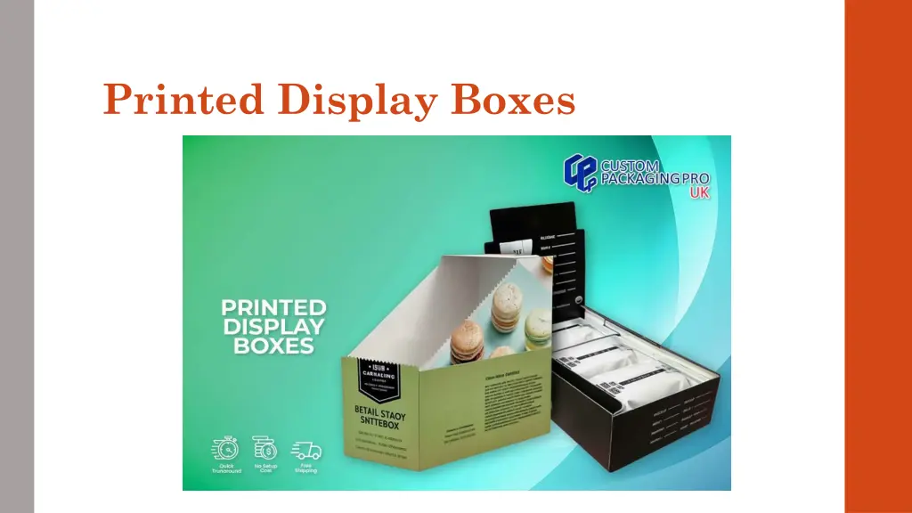 printed display boxes