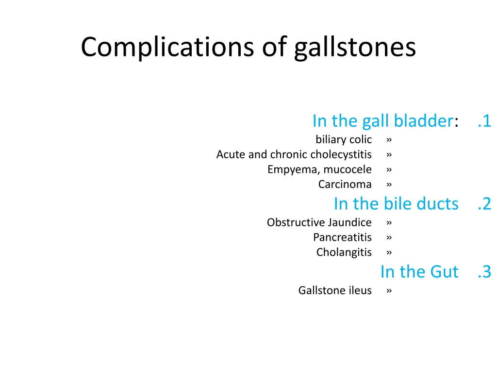 complications of gallstones 1