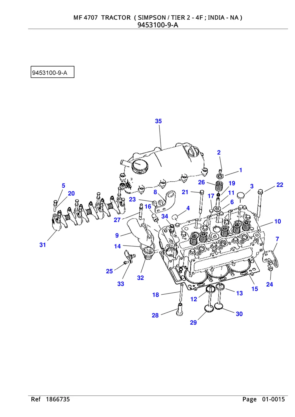 mf 4707 tractor simpson tier 2 4f india 12