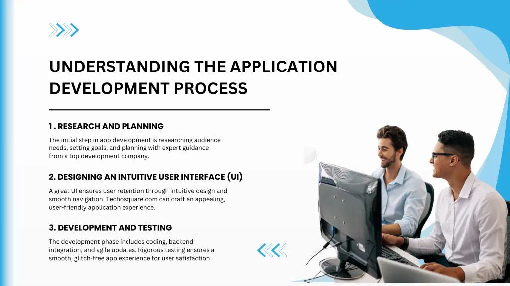 understanding the application development process