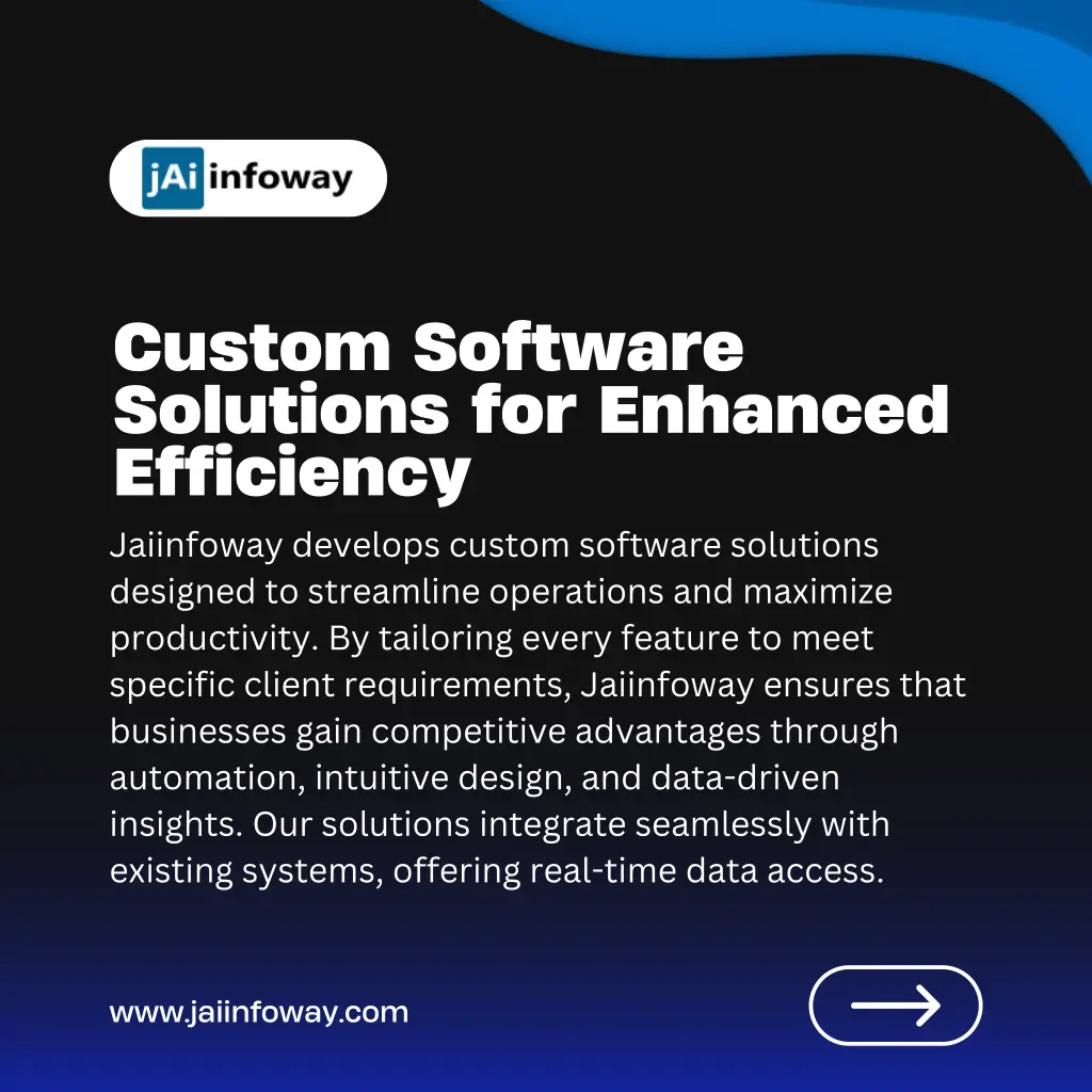 custom software solutions for enhanced efficiency