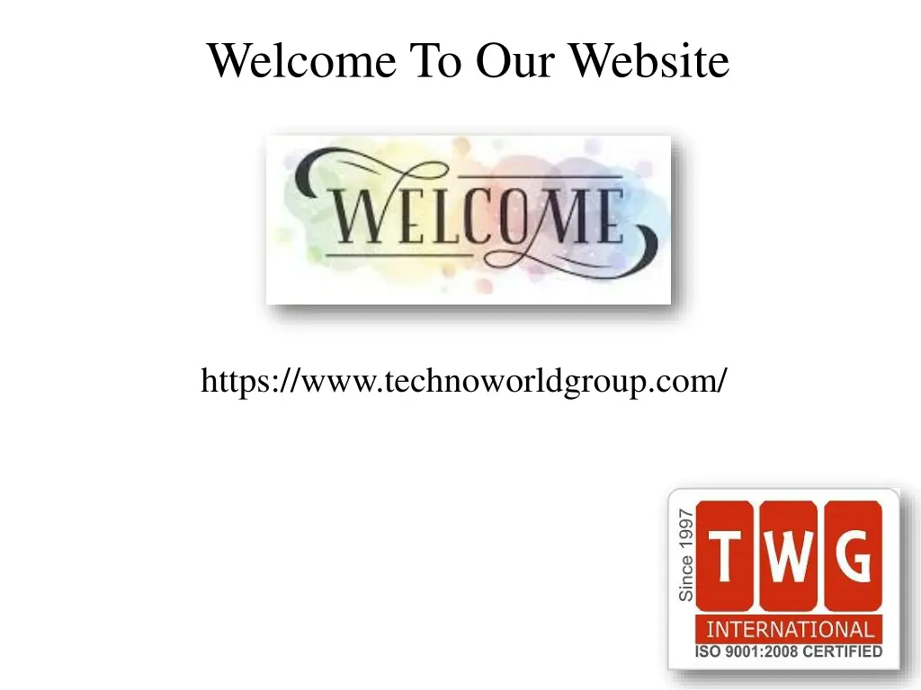 welcome to our website