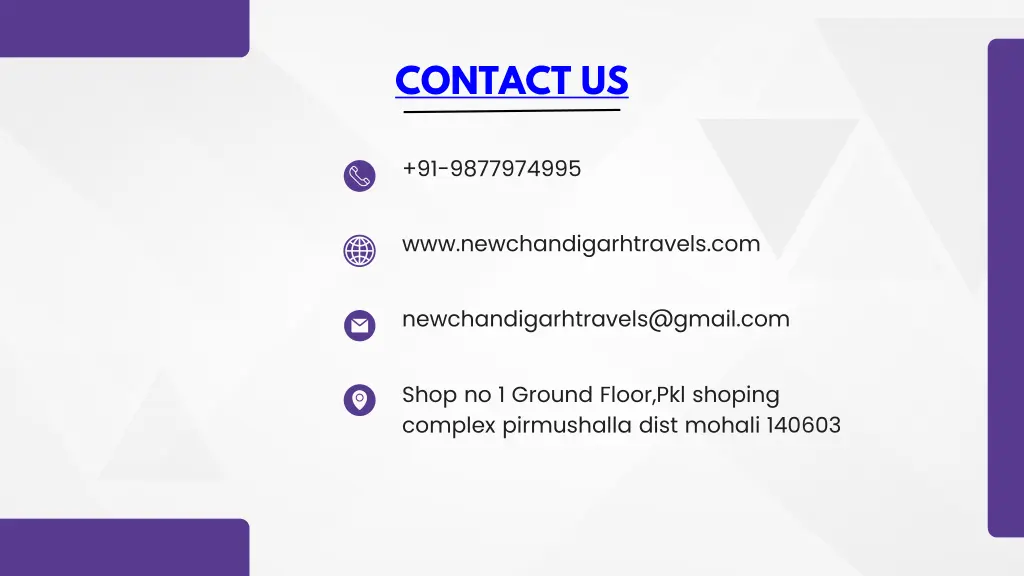 contact us