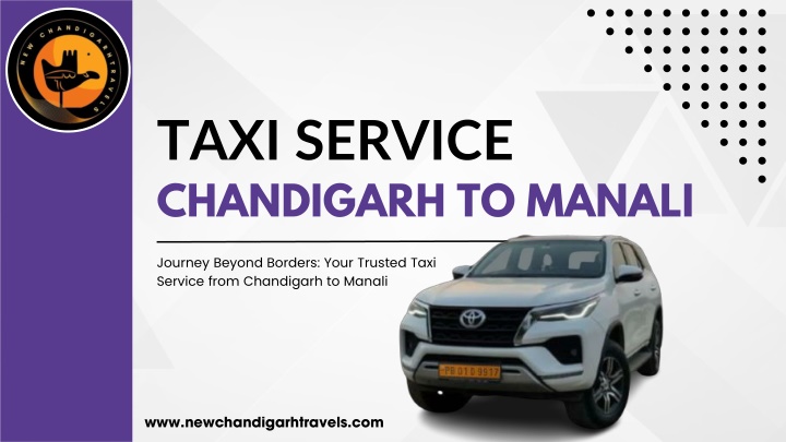 taxi service chandigarh to manali