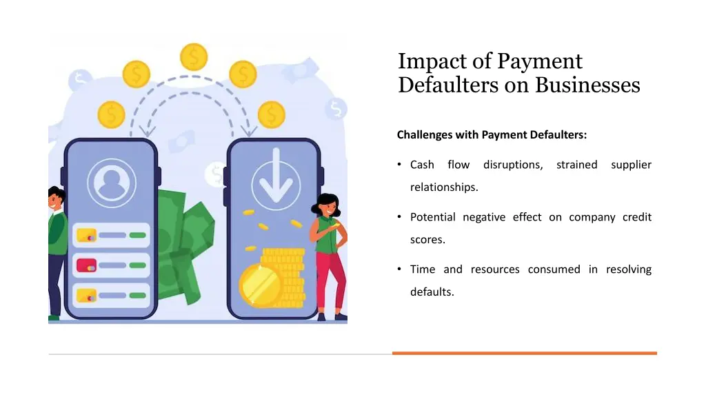 impact of payment defaulters on businesses