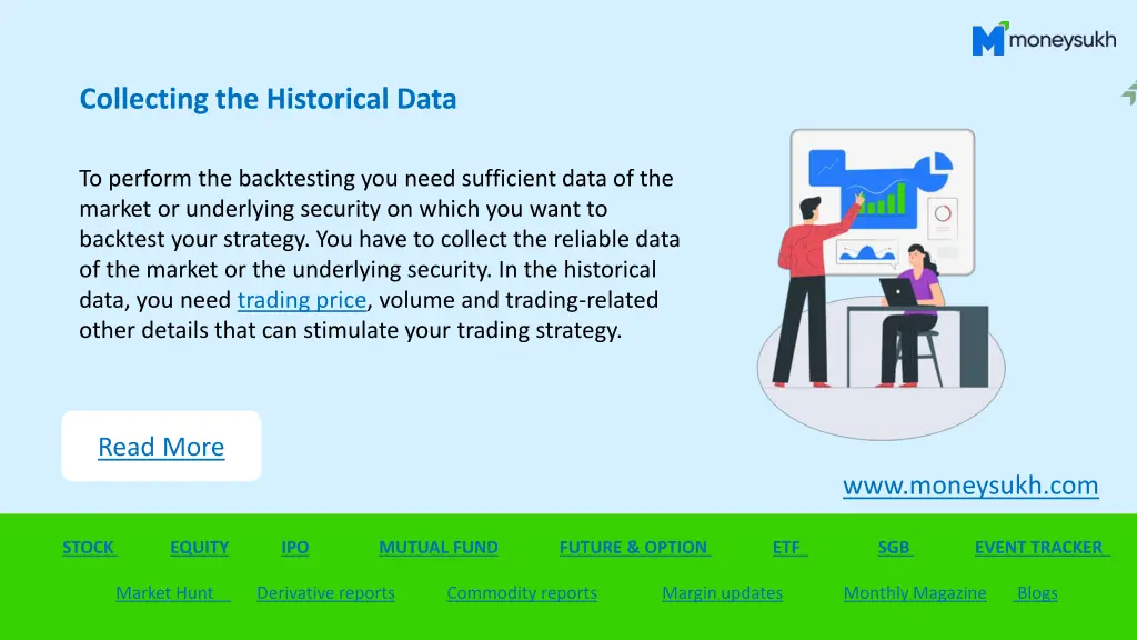 collecting the historical data