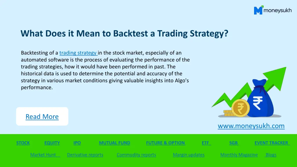 what does it mean to backtest a trading strategy