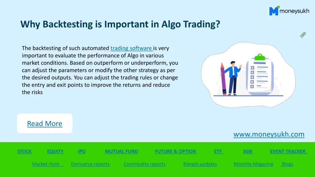 why backtesting is important in algo trading