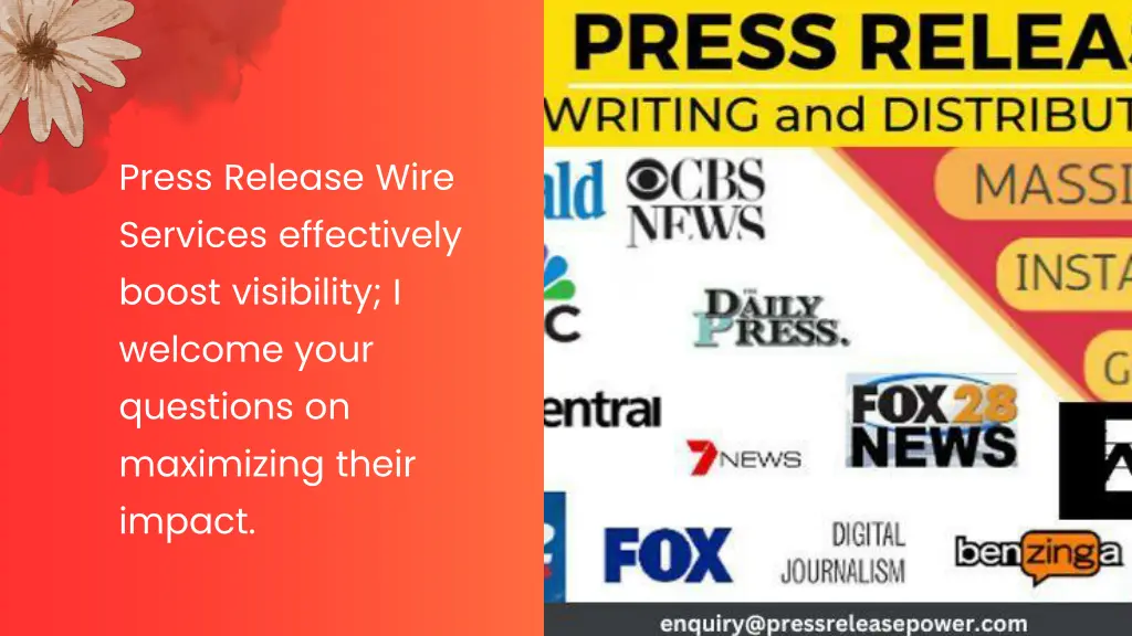 press release wire services effectively boost