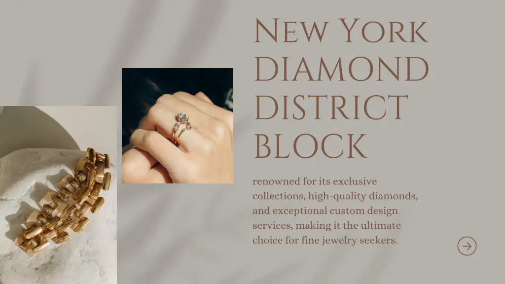 new york diamond district block renowned