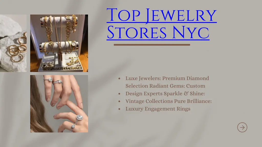 top jewelry stores nyc