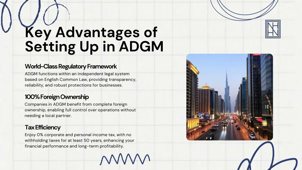 key advantages of setting up in adgm